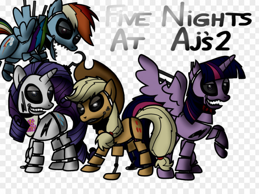 Five Nights At Freddy’s 2 Pony Freddy's Rarity 4 PNG