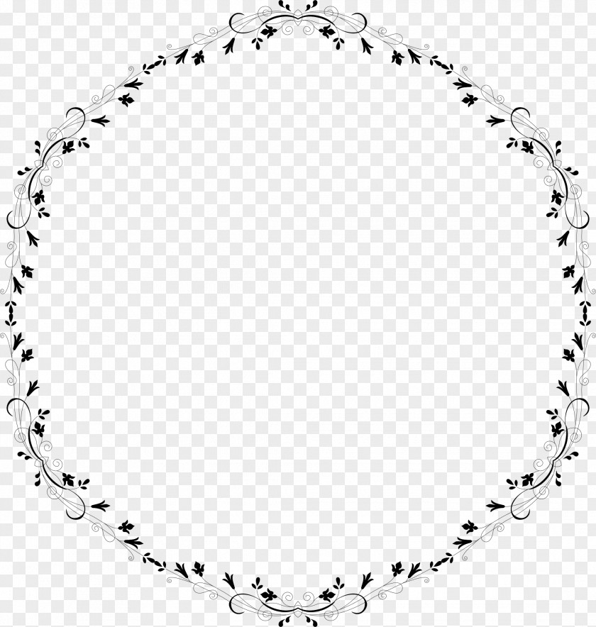 Floral Border Stock PNG