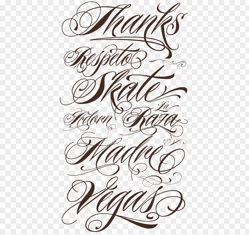 Kajal Aggarwal Tattoo Lettering Script Typeface Font PNG