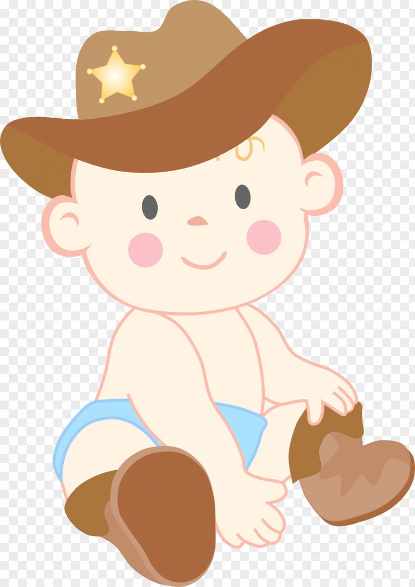 Nice Work Cliparts Cowboy Boot Infant Western Clip Art PNG