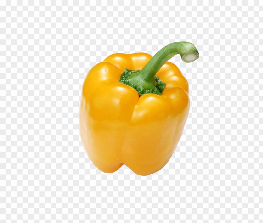 Physical Yellow Sweet Pepper Bell Vegetable Habanero Food Stir Frying PNG