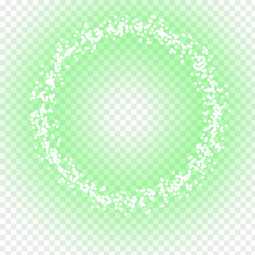 The Circle Of Stars Green Sky Wallpaper PNG