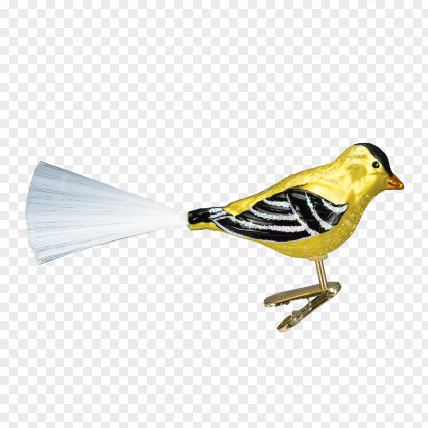 Western Painted Christmas Ornament Bird Decoration Finch PNG