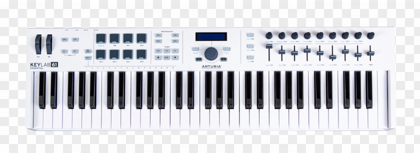 Musical Instruments MIDI Controllers Arturia MiniLab 61 Keyboard PNG