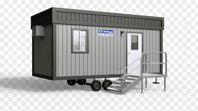 Home Trailer Mobile Office Building PNG