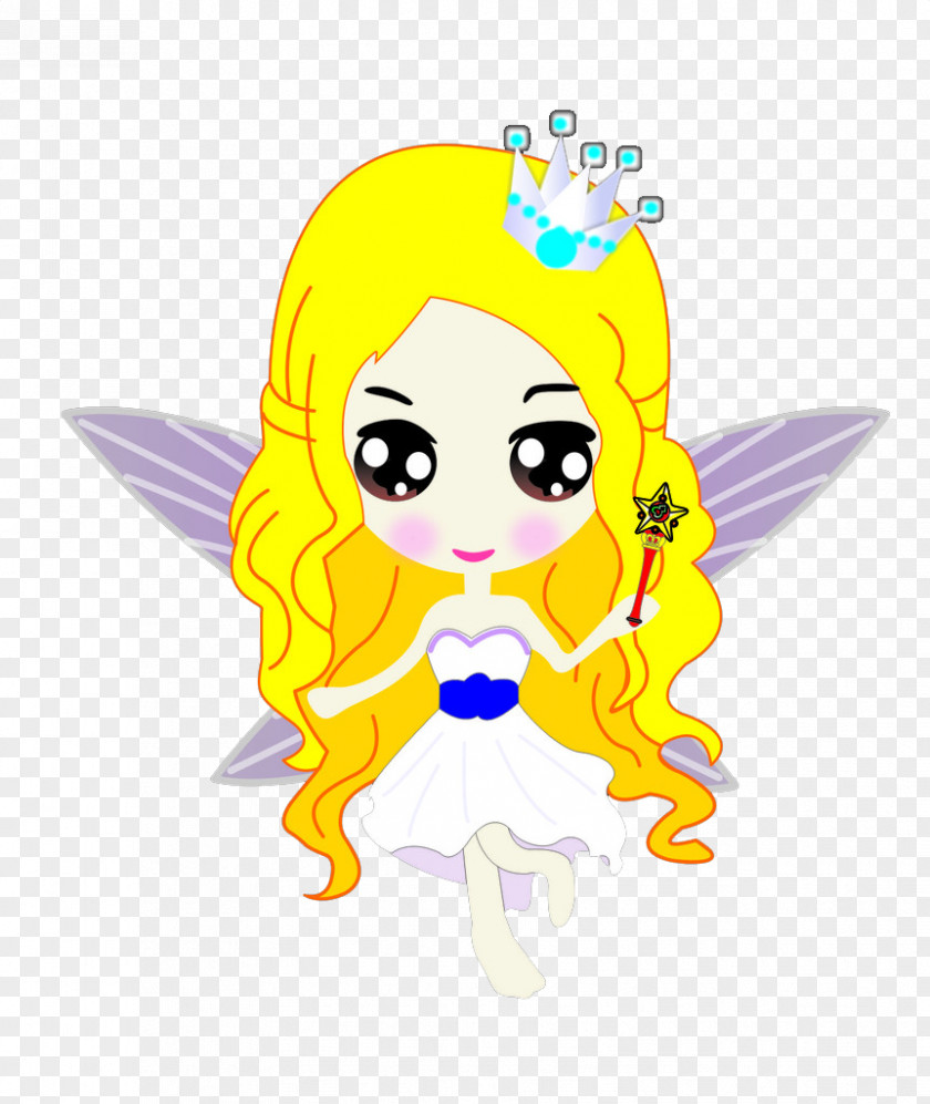 Little Fairy Illustration PNG