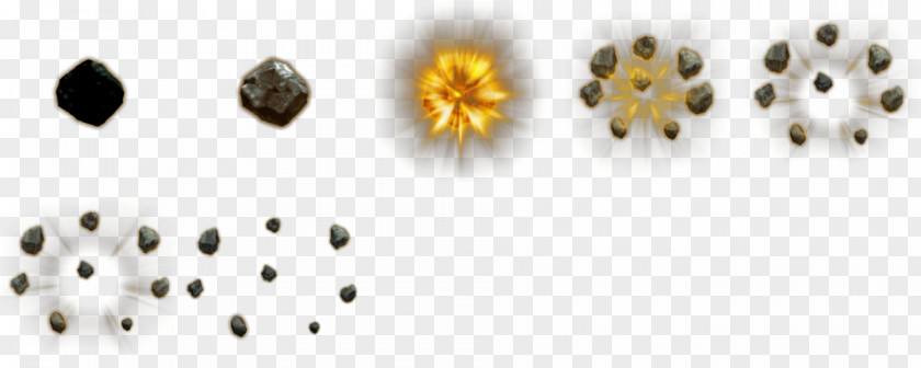 Rock Explosion Animation PNG