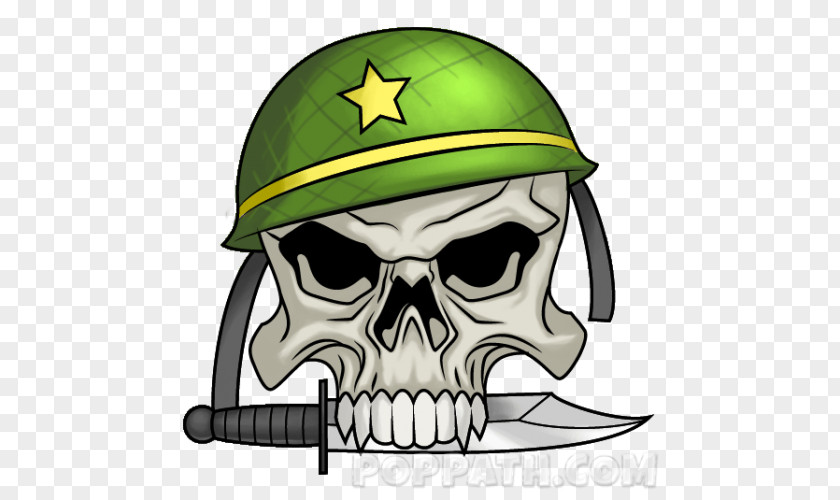 Skull Bone Green Character Jaw PNG