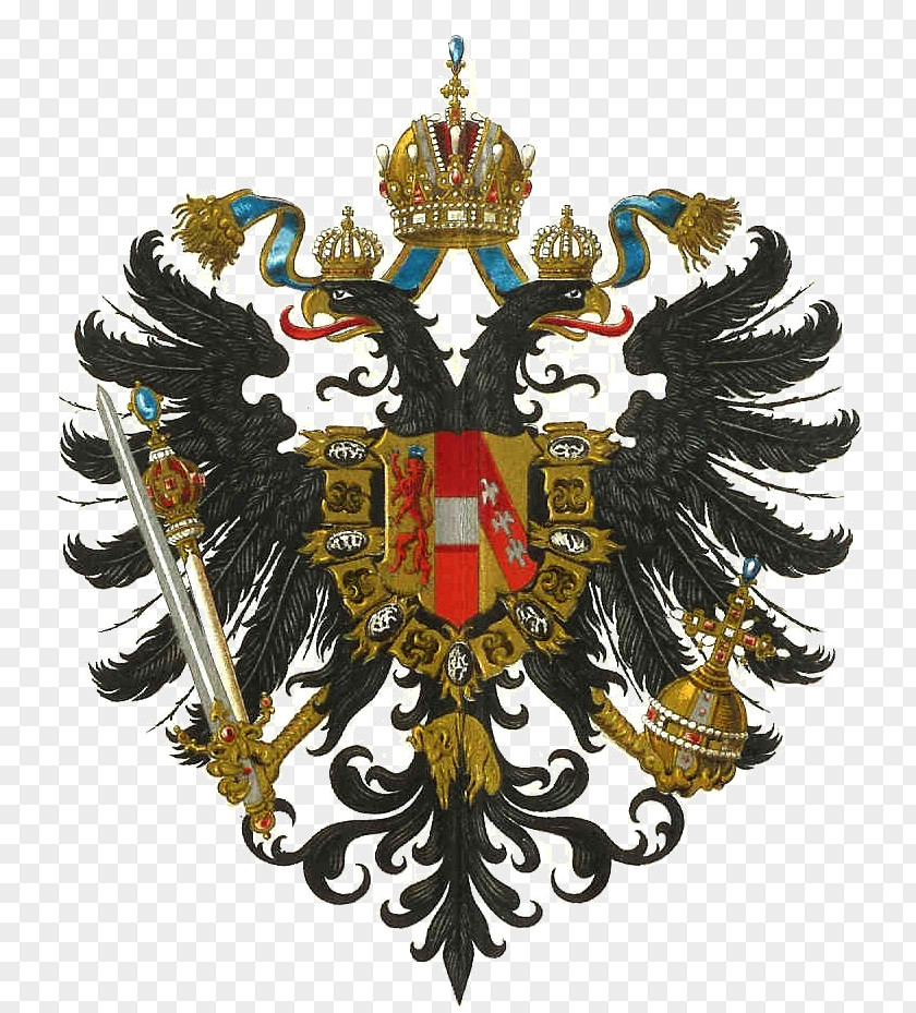 Austria-Hungary Austrian Empire Coat Of Arms Crest PNG