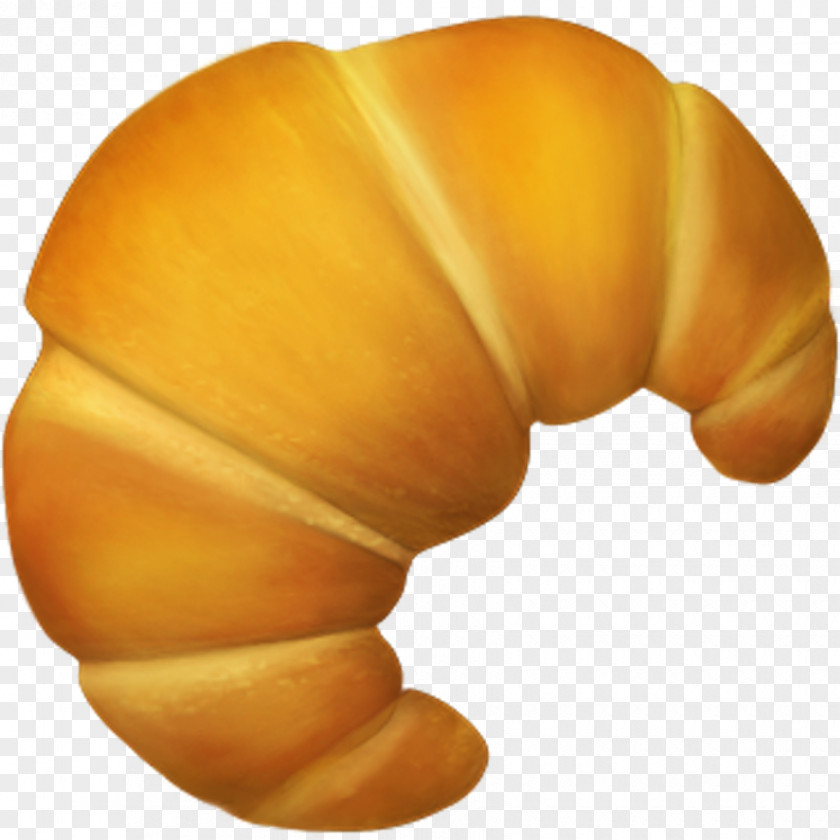 Croissant Emoji WhatsApp Emoticon PNG