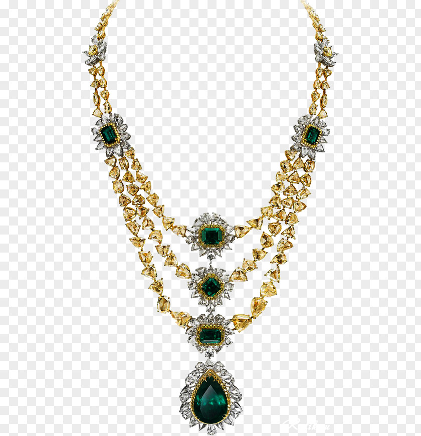 Emerald Jewellery Earring Necklace Neried PNG