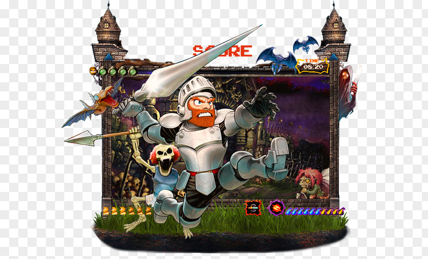 Ghost And Goblins Ghosts 'n Ghouls Video Game Arcade PNG