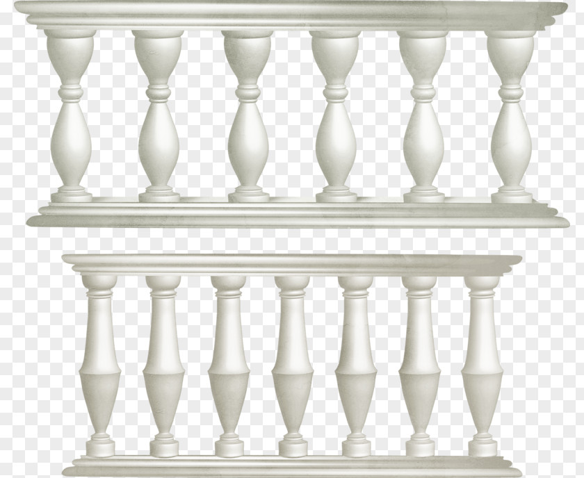 Hand Painted Stone Railing Baluster Fence Deck PNG