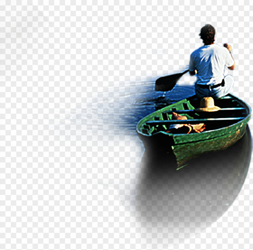 Lake Boat-kind Creative Boat Download Rowing Icon PNG