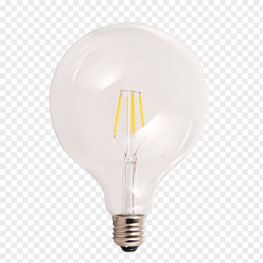 Led Filament Incandescent Light Bulb LED Lamp PNG