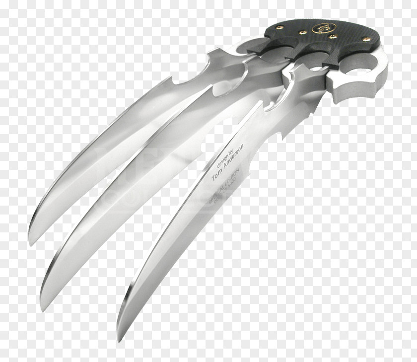 Mechanical Claw Throwing Knife Weapon Pantera PNG
