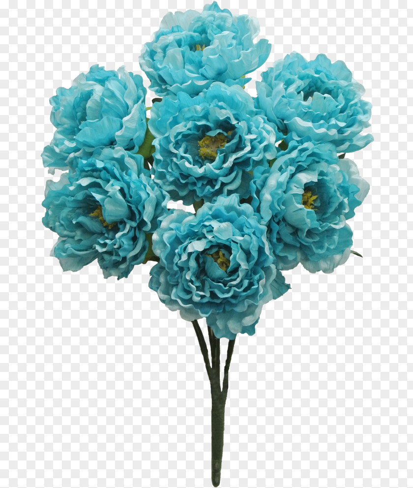 Silk Material Garden Roses Blue Rose Cut Flowers Shrub PNG