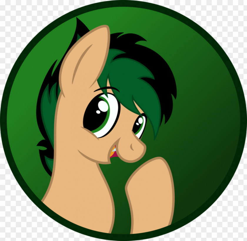 Sweet Tart Horse Eye Character Clip Art PNG