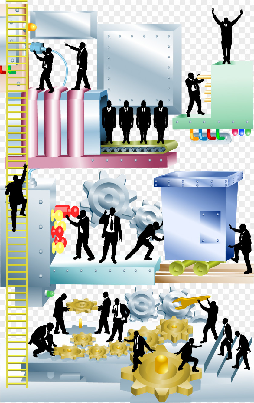 Vector Business People Businessperson Illustration PNG