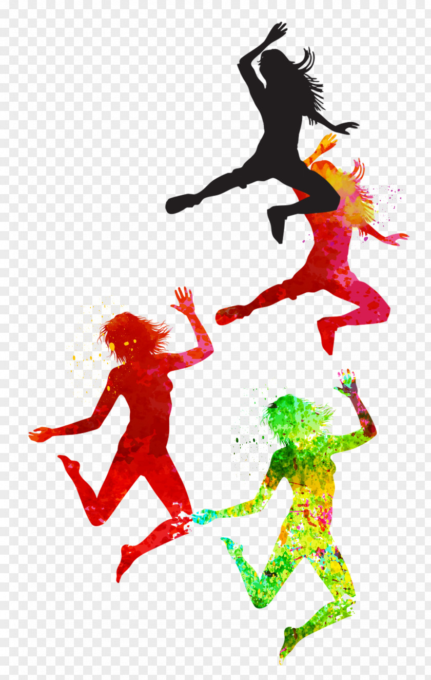 Young Man Jumping Poster Dance Clip Art PNG