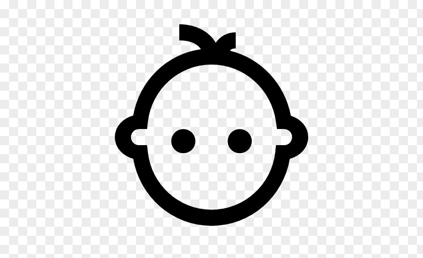 Ear Oval Happy Face PNG