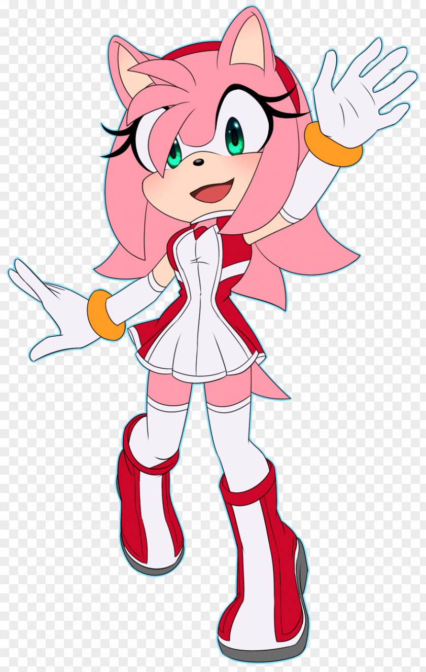 Hedgehog Amy Rose Tails Knuckles The Echidna Sonic Fan Art PNG