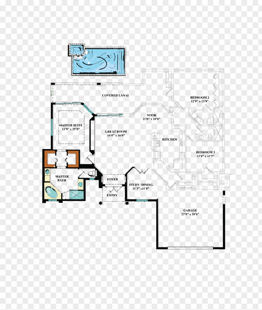 Kitchen Brokers Queensland Ramos Builders Southeast 47th Terrace Floor Plan PNG