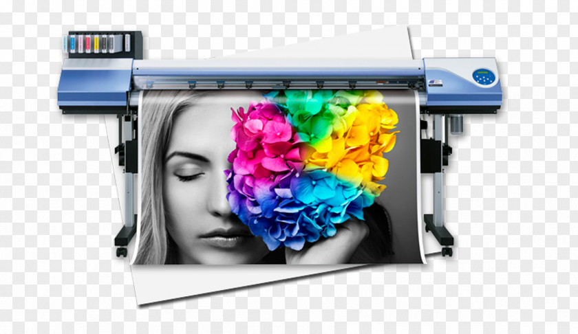 Printer Wide-format Digital Printing Roland Corporation Inkjet PNG
