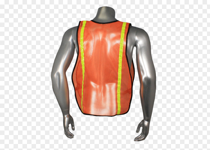 Safety Vest Zipper Gilets Outerwear Golden West Industrial Supply Fire PNG