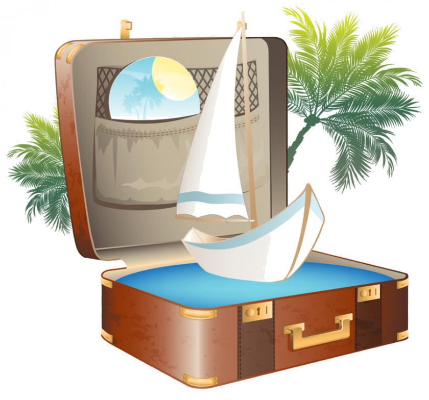 Vacations Frame Vacation Travel Suitcase Image Baggage PNG
