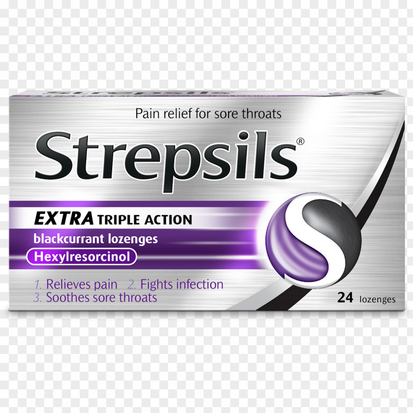 Wards Pharmacy Strepsils Throat Lozenge Sore Pharyngitis PNG