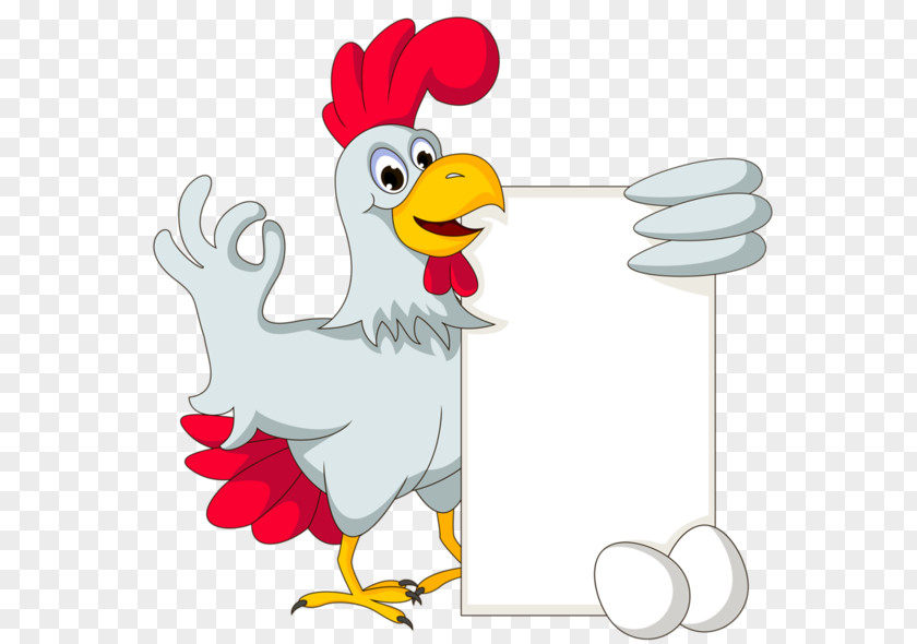 Cartoon Big Cock Orange Chicken Meat PNG