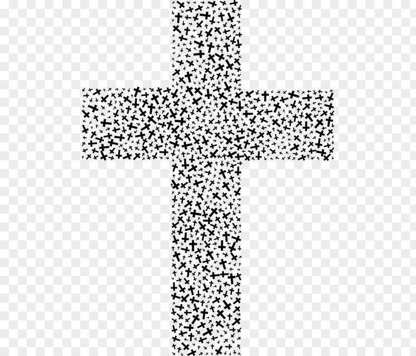 Easter Background Vector Fractal Christian Cross Crucifix Clip Art PNG