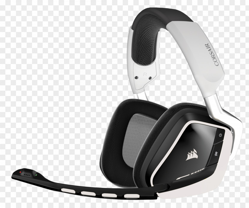 Headset Headphones 7.1 Surround Sound Audio Wireless Corsair Components PNG