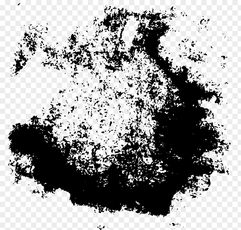 Ink Brush Dirt Road Clip Art PNG