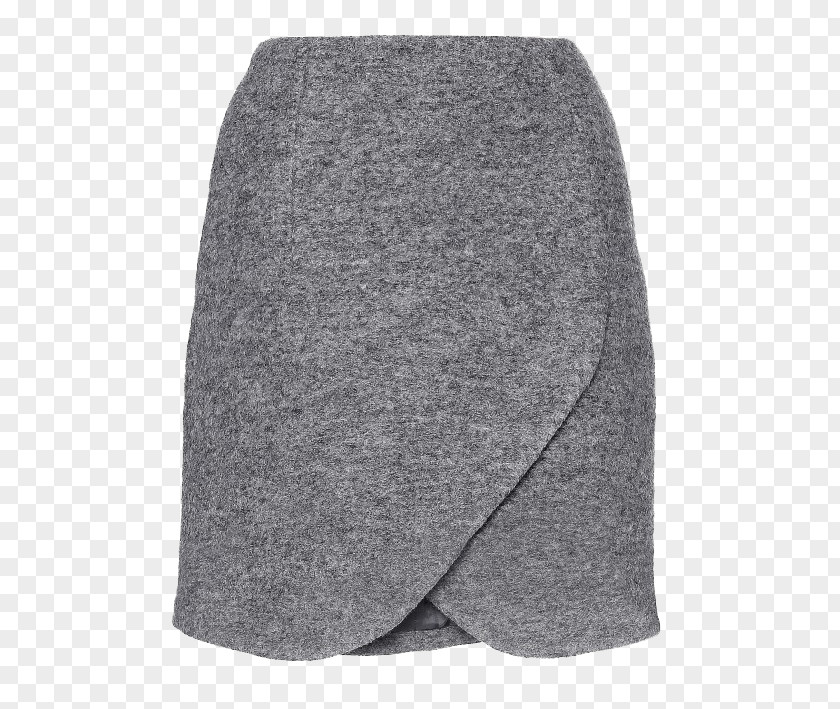 Mini Skirt Grey PNG