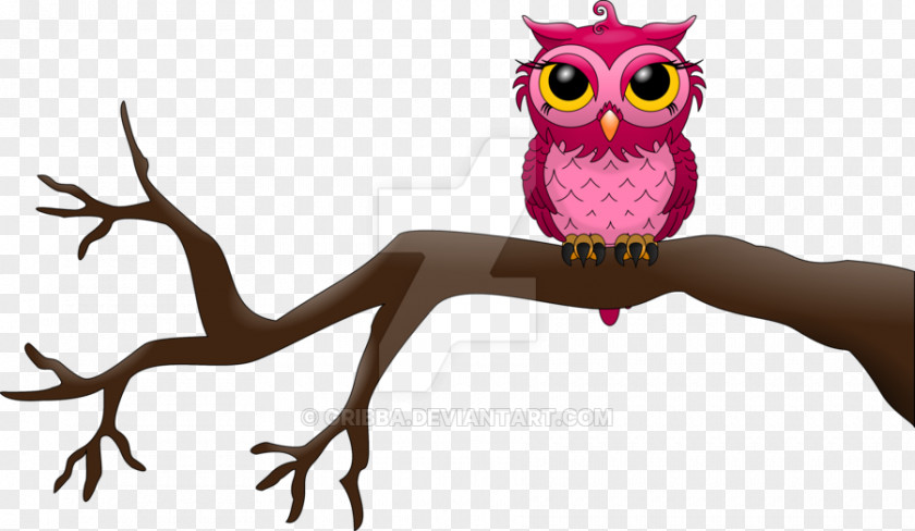 Owl Tree SEAT Decal White PNG