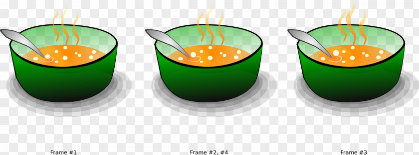 Soup Animation Clip Art PNG