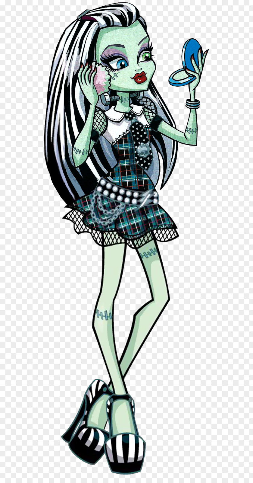 Howling Frankie Stein Frankenstein's Monster High Doll PNG