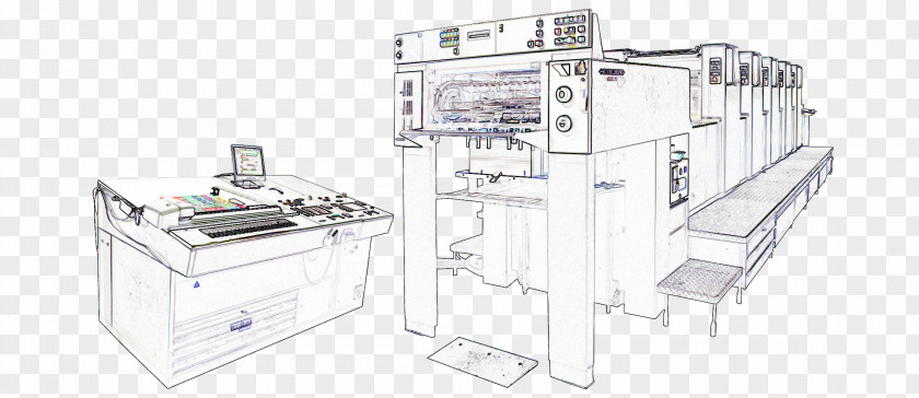 Offset Printing Machine Household Hardware PNG