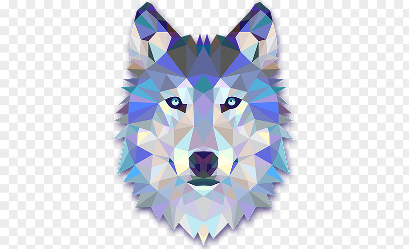 Painting Siberian Husky Abstract Art Sticker Gray Wolf PNG