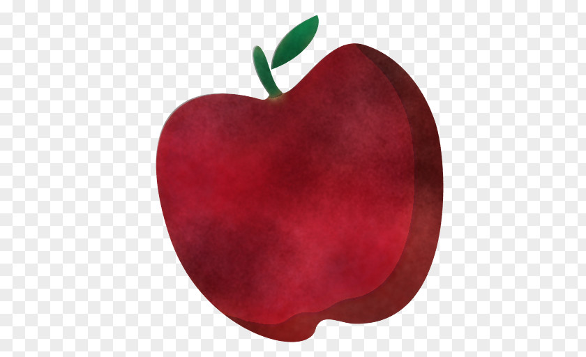 Red Fruit Apple Plant Leaf PNG