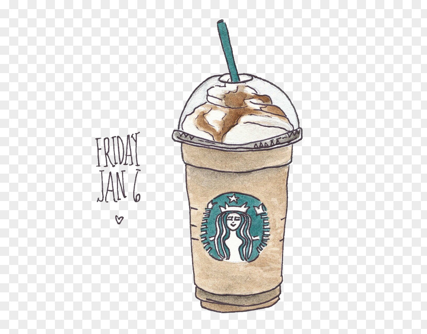 Starbucks Coffee Iced Hot Chocolate Clip Art PNG