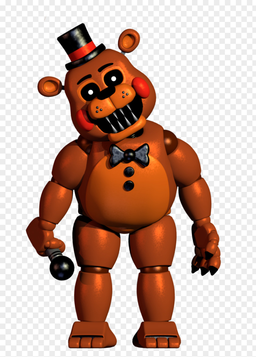 Toy Freddy Five Nights At Freddy's 2 4 Scott Cawthon PNG
