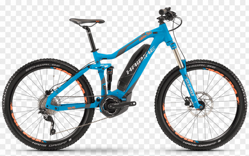 Bicycle Haibike Electric Mountain Bike XDURO AllMtn 9.0 PNG