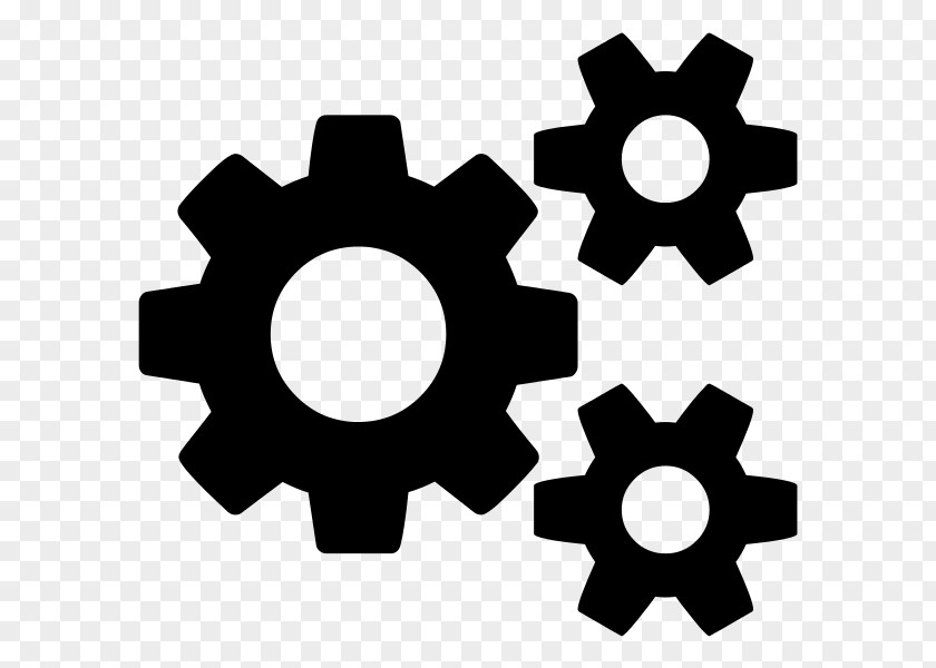 Cogs Font Awesome PNG