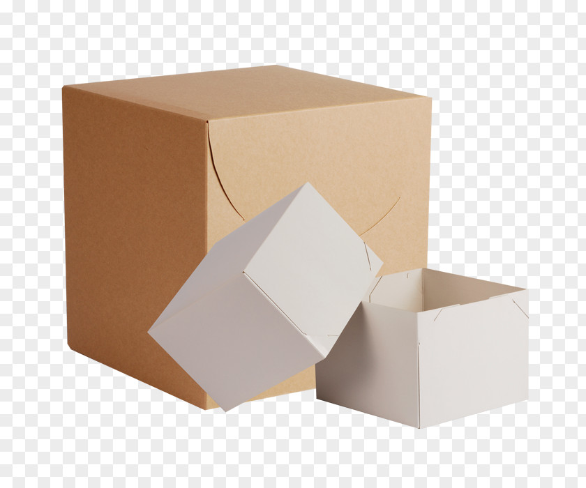 Corner Box Decorative Kraft Paper Packaging And Labeling PNG