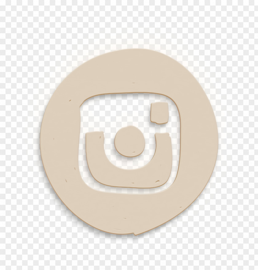 Hand Drawn Web Application Icon Instagram Logo Social PNG