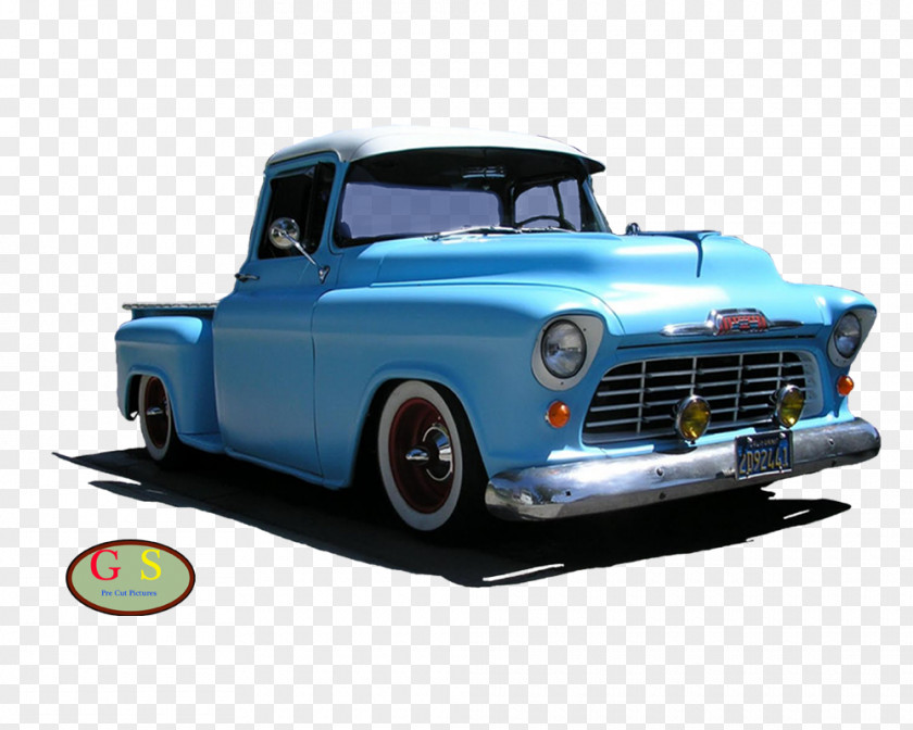 Hot Rod 1955 Chevrolet Pickup Truck Car Silverado PNG