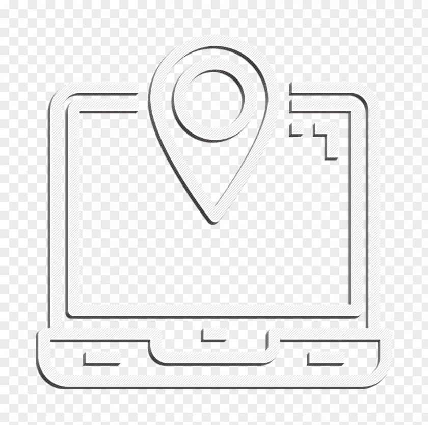 Laptop Icon Logistic PNG